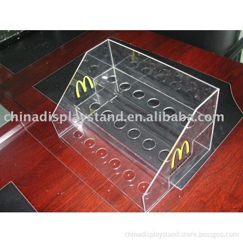 acrylic ball display rack